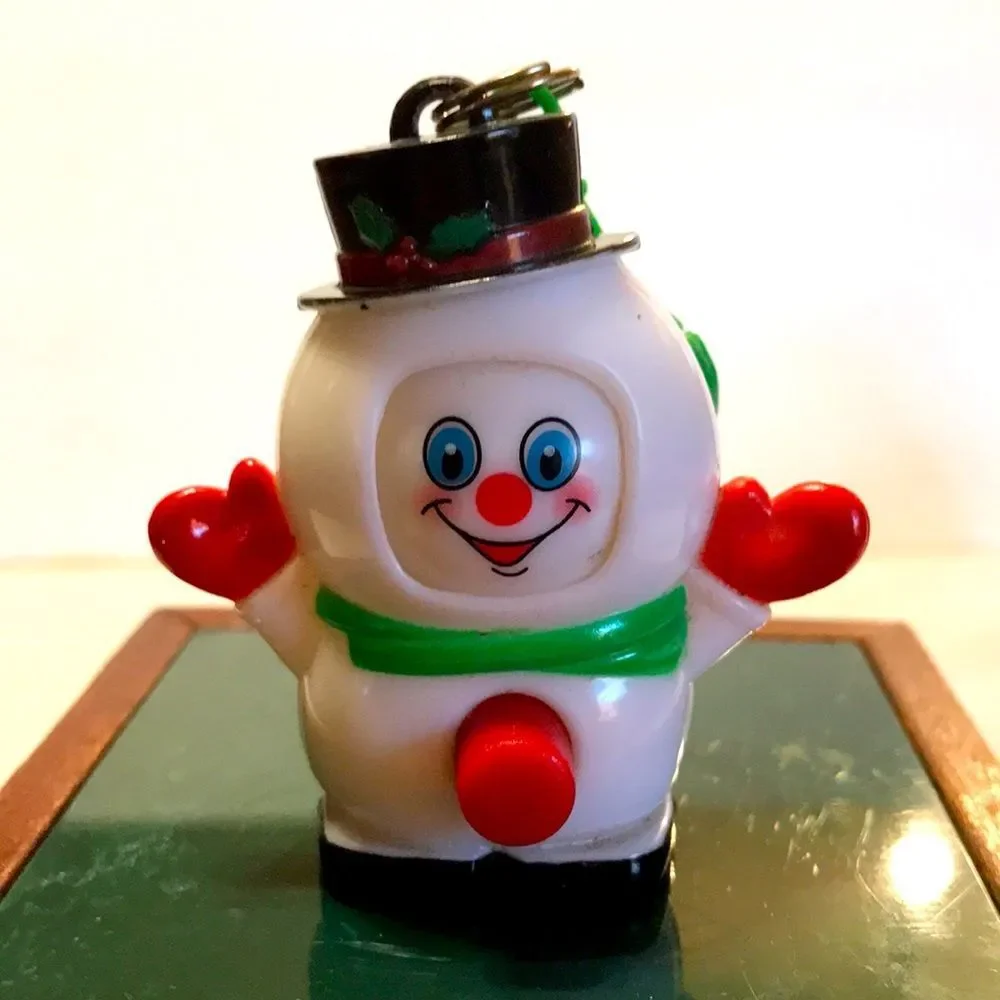 Vintage Snowman Toy
